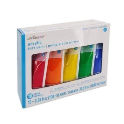 Brand new 👍 Primary Glitter 10 Color Paint Pouch Set by Creatology™ 😉 -Cheap Creatology Store 10685099 6