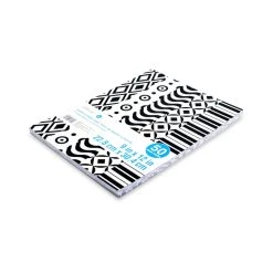 Outlet 🎁 Black & White Pattern Paper Pad by Creatology™, 9" x 12" ✔️ -Cheap Creatology Store 10685134 2