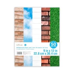 Hot Sale ❤️ Background Paper Pad by Creatology™, 9" x 12" ⌛ -Cheap Creatology Store 10685135 1