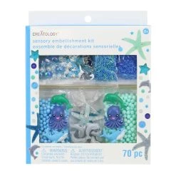 Top 10 😍 12 Pack: Sea Sensory Embellishment Kit by Creatology™ ✨