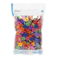 Outlet โญ 6 Pack: 1lb. Primary Button Mix by Creatology™ โ๏ธ