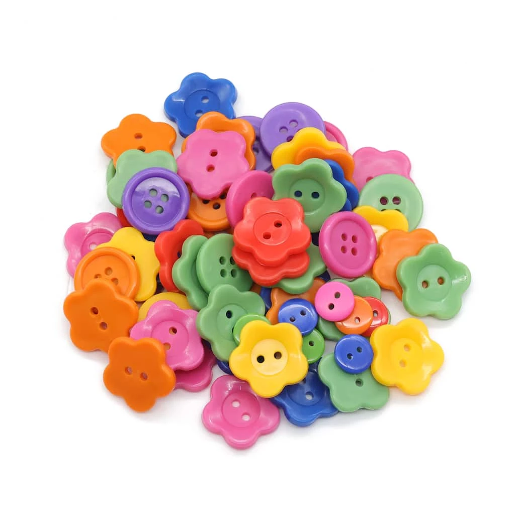 Wholesale ๐ 1lb. Primary Button Mix by Creatology™ ๐งจ 4 Wholesale ๐ 1lb. Primary Button Mix by Creatology™ ๐งจ - Image 2