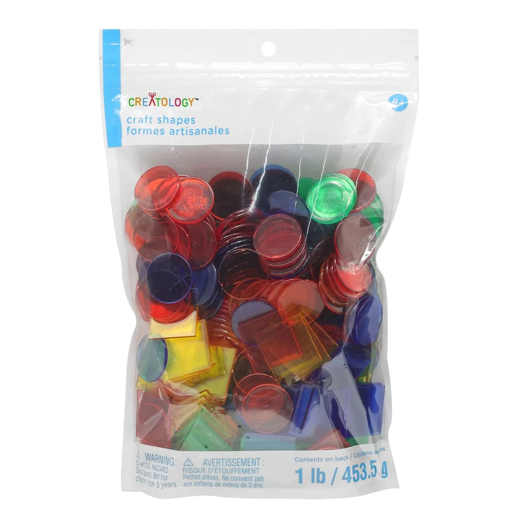 Outlet 👍 1lb. Acrylic Craft Shape Mix by Creatology™ ✨ 3 Outlet 👍 1lb. Acrylic Craft Shape Mix by Creatology™ ✨