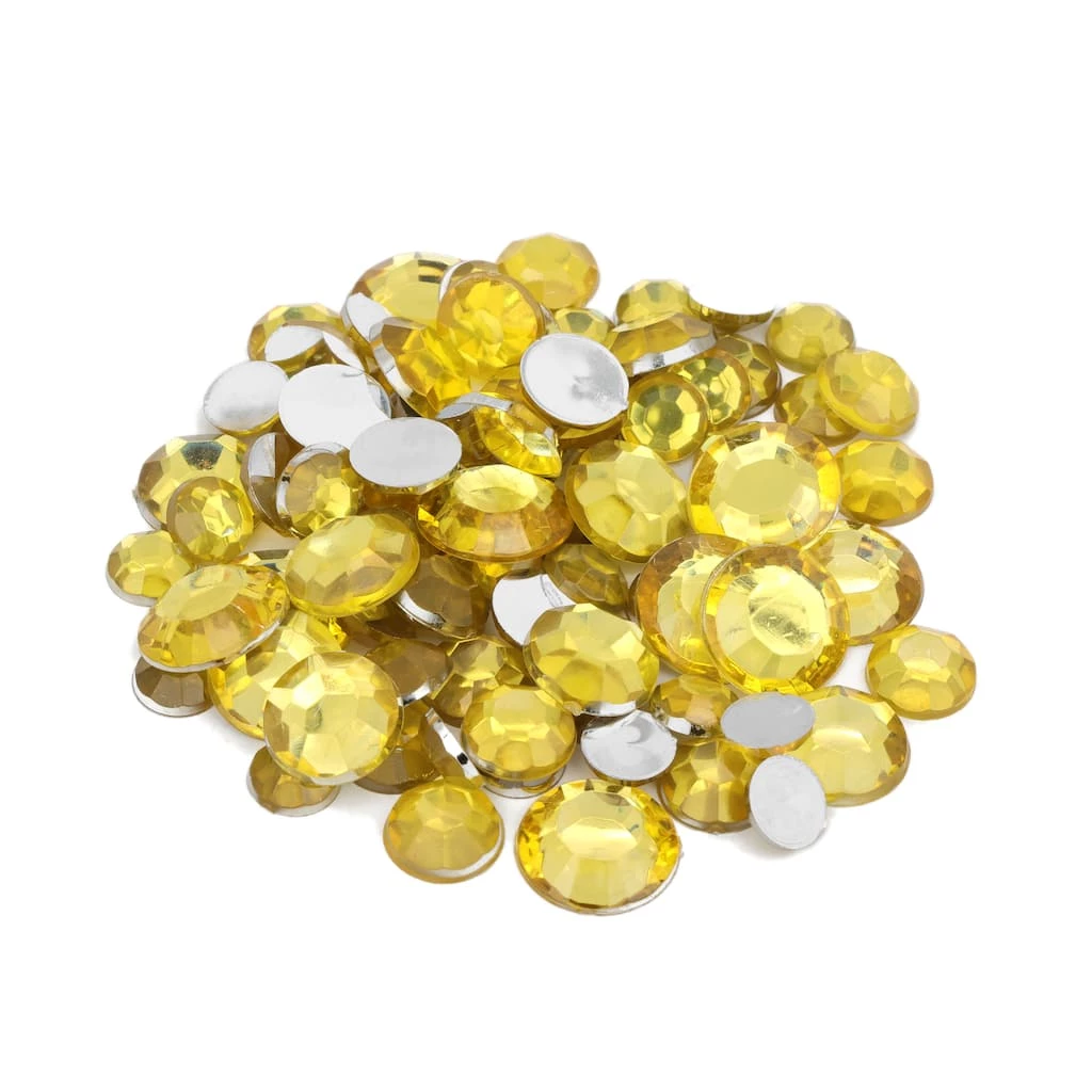 Wholesale 🎁 12 Pack: Gold Round Mix Gems by Creatology™ 🎁 3 Wholesale 🎁 12 Pack: Gold Round Mix Gems by Creatology™ 🎁