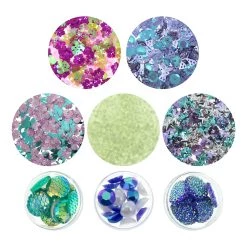 Brand new 🤩 Sea Themed Sequin & Gem Embellishment Pack by Creatology™ 🛒 -Cheap Creatology Store 10689713 2