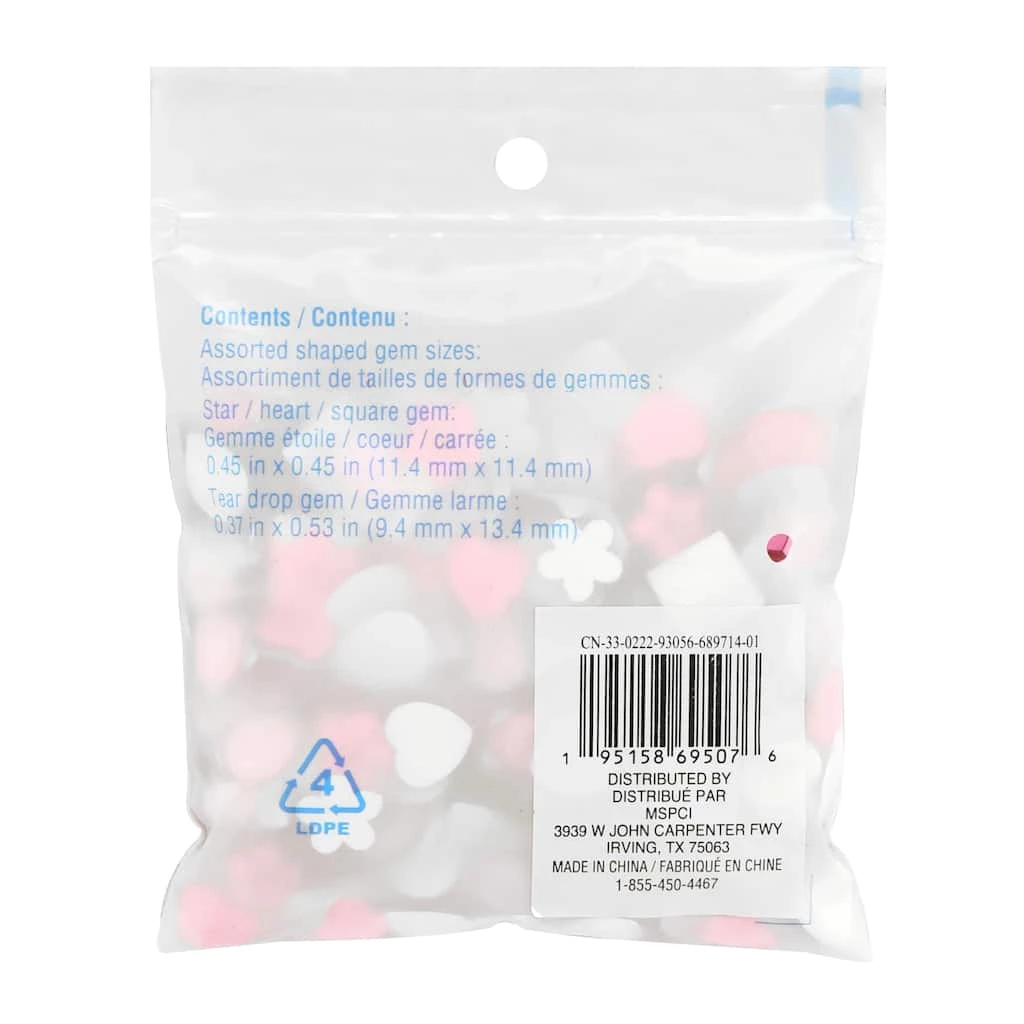 Deals ๐ Dark & Light Pink Shapes Mix Gems by Creatology™ ๐ฏ 5 Deals ๐ Dark & Light Pink Shapes Mix Gems by Creatology™ ๐ฏ - Image 3