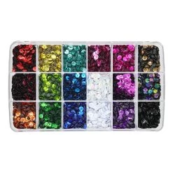 Coupon 🎁 6 Pack: Mixed Round Sequin Value Box by Creatology™ 🤩 -Cheap Creatology Store 10689717 2 1