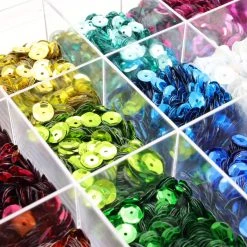 Coupon 🎁 6 Pack: Mixed Round Sequin Value Box by Creatology™ 🤩 -Cheap Creatology Store 10689717 5 1