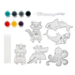 Cheapest 😍 12 Pack: Color Your Way Animal Suncatcher Kit by Creatology™ 🎁 -Cheap Creatology Store 10689765 2 1