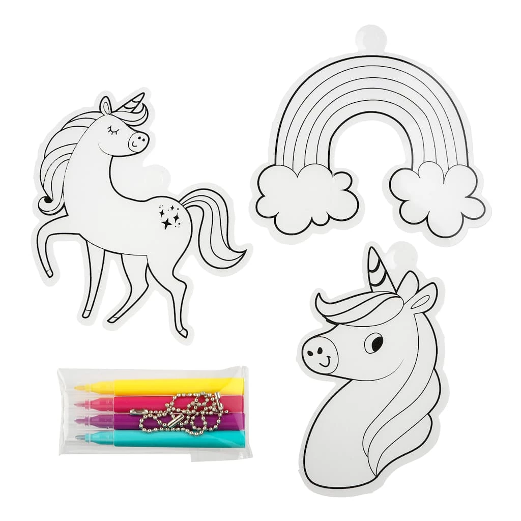 Flash Sale 🔥 12 Pack: Color Your Way Unicorn Shrink Art Kit by Creatology™ ⭐ 5 Flash Sale 🔥 12 Pack: Color Your Way Unicorn Shrink Art Kit by Creatology™ ⭐ - Image 3