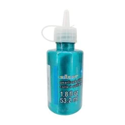 Hot Sale ⭐ 1.8oz. Turquoise Pearlized Glitter Glue by Creatology™ 🔔