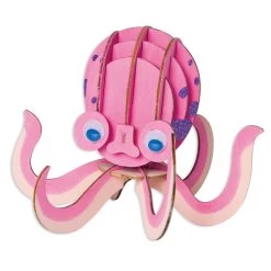 Budget 🤩 Color Your Way Octopus 3D Wood Puzzle Kit by Creatology™ 👏