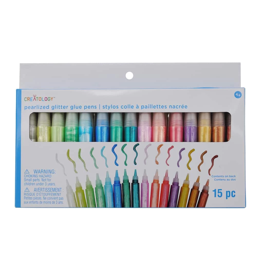 Promo 🔔 12 Packs: 15 ct. (180 total) Pearlized Glitter Glue Pens by Creatology™ 💯 4 Promo 🔔 12 Packs: 15 ct. (180 total) Pearlized Glitter Glue Pens by Creatology™ 💯 - Image 2