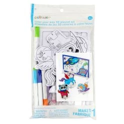 Cheap 🎁 8 Pack: Space Pals Color Your Way 3D Playset Kit by Creatology™ 😀