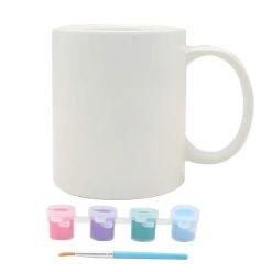 Buy 🥰 Trend-Themed Color Your Way Mug Kit by Creatology™ 👏
