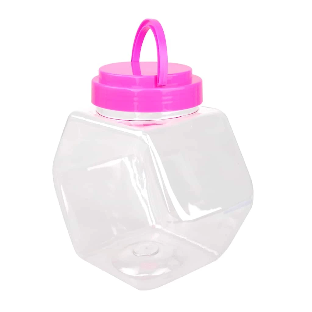 Best deal 🎉 4.5" Plastic Storage Jars, 3ct. by Creatology™ ✨ 8 Best deal 🎉 4.5" Plastic Storage Jars, 3ct. by Creatology™ ✨ - Image 6