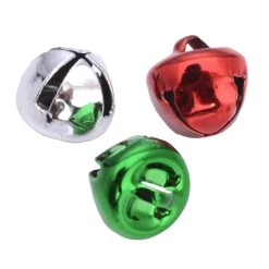 Best Sale 🤩 10mm Red, Silver & Green Bells by Creatology™ 🥰