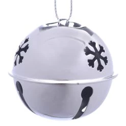 Best deal 🎁 48mm Silver Snowflake Bells by Creatology™ 💯