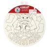 Wholesale ⌛ Christmas Yeti Round Canvas Painting Kit by Creatology™ ⭐ -Cheap Creatology Store 10701993 1