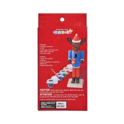 Best deal ✨ 6" Wood Reindeer Nutcracker Craft Painting Kit by Creatology™ 🎅 Christmas ✨ -Cheap Creatology Store 10701999 3