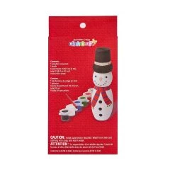 Best deal ⌛ 6" Wood Snowman 3D Craft Painting Kit by Creatology™ ❄ Christmas 🛒 -Cheap Creatology Store 10702007 3