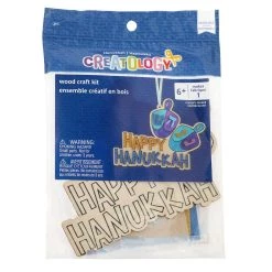 Deals 😉 Happy Hanukkah Wood Craft Kit by Creatology™ 🔔