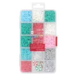 New 💯 Christmas Bead Kit With 🍬 Candy Cane Beads by Creatology™ ⌛