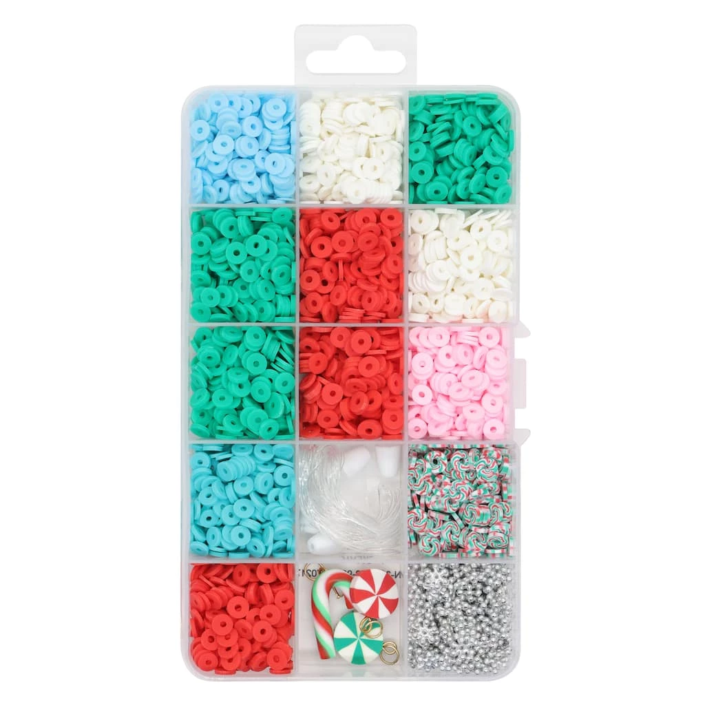 New 💯 Christmas Bead Kit With 🍬 Candy Cane Beads by Creatology™ ⌛ 4 New 💯 Christmas Bead Kit With 🍬 Candy Cane Beads by Creatology™ ⌛ - Image 2