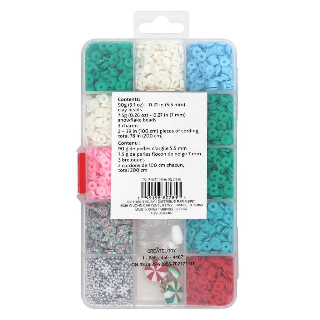 New 💯 Christmas Bead Kit With 🍬 Candy Cane Beads by Creatology™ ⌛ 6 New 💯 Christmas Bead Kit With 🍬 Candy Cane Beads by Creatology™ ⌛ - Image 4