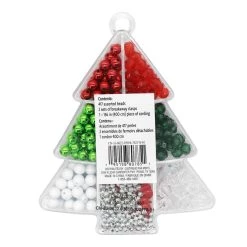 Flash Sale 🧨 Traditional ❄ Christmas Tree Bead Box Kit by Creatology™ ❤️ -Cheap Creatology Store 10702176 6