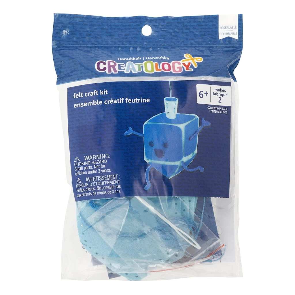 Best Sale 🔔 Dreidel Felt Craft Kit by Creatology™ 🌟 3 Best Sale 🔔 Dreidel Felt Craft Kit by Creatology™ 🌟