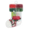 Cheap 👍 Traditional 🔔 Christmas Stocking Bead Box Kit by Creatology™ 🤩 1 Cheap 👍 Traditional 🔔 Christmas Stocking Bead Box Kit by Creatology™ 🤩 -Cheap Creatology Store 10702182 1