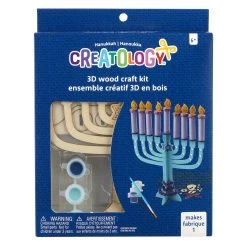 Cheap 🎁 Menorah 3D Wood Craft Kit by Creatology™ 🔔