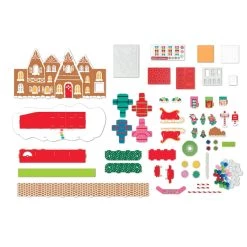 New 👏 Santa's Workshop Paper Activity 3D Craft Kit by Creatology™ ⌛ -Cheap Creatology Store 10702189 4