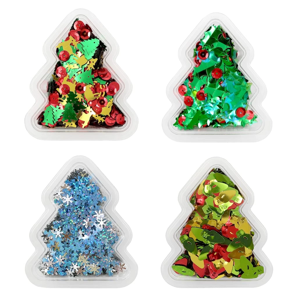 Promo 🤩 Assorted ❄ Christmas Sequin Pack by Creatology™ 🥰 4 Promo 🤩 Assorted ❄ Christmas Sequin Pack by Creatology™ 🥰 - Image 2