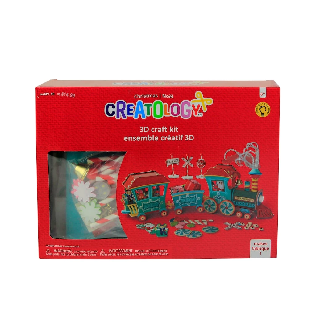 Best Pirce ⌛ Train Paper Activity 3D Craft Kit by Creatology™ ⌛ 3 Best Pirce ⌛ Train Paper Activity 3D Craft Kit by Creatology™ ⌛