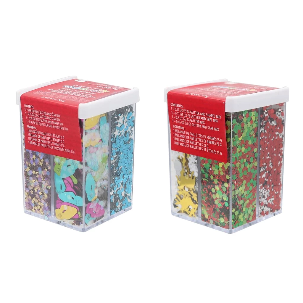 Hot Sale ⌛ Assorted 4 Part Shaker 🎁 Christmas Glitter by Creatology™ 😍 4 Hot Sale ⌛ Assorted 4 Part Shaker 🎁 Christmas Glitter by Creatology™ 😍 - Image 2
