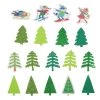 Hot Sale ⭐ Christmas Trees Foam Stickers by Creatology™, 120ct. 🔔 -Cheap Creatology Store 10702201 1