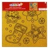 Cheapest 👏 Gold Glitter Cookies Canvas Painting Kit by Creatology™ 🧨 -Cheap Creatology Store 10702353 1