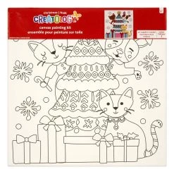 Brand new 🤩 Christmas Pets Canvas Painting Kit by Creatology™ 🥰