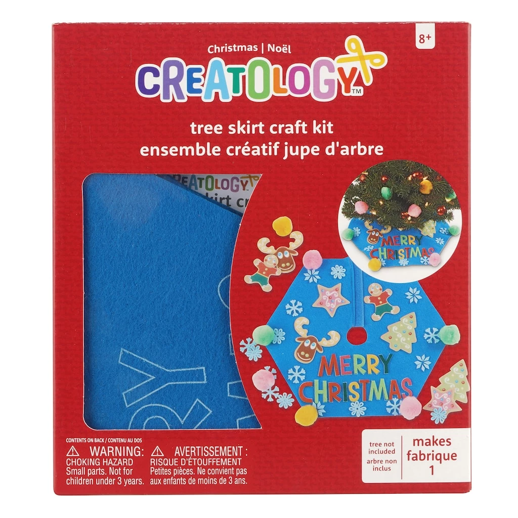 Brand new ๐ Merry ๐ Christmas Felt Tree ๐ Skirt Craft Kit by Creatology™ ๐งจ 3 Brand new ๐ Merry ๐ Christmas Felt Tree ๐ Skirt Craft Kit by Creatology™ ๐งจ