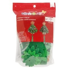 Cheapest 🌟 Christmas Tree Felt Ornament Craft Kit With Tassel by Creatology™ 😀