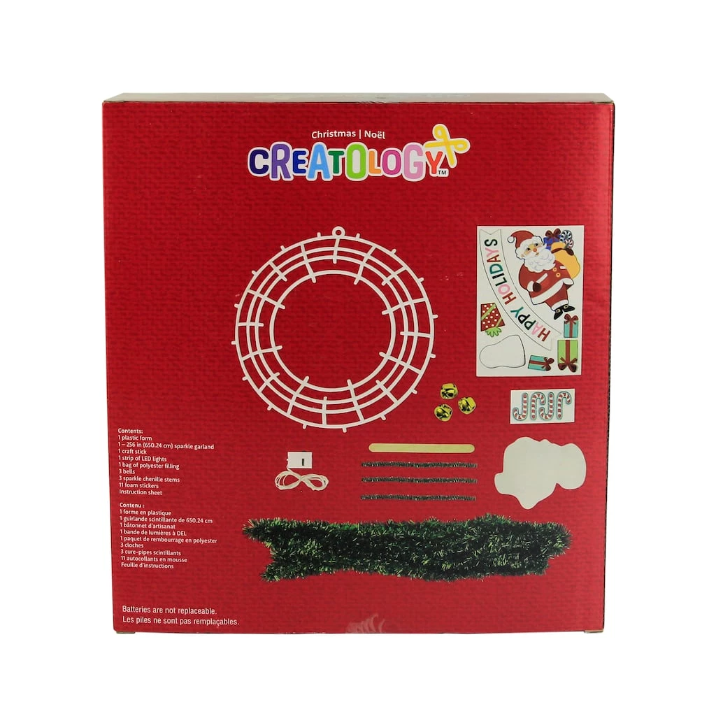 Wholesale ๐ฏ Happy Holidays Tinsel Wreath Craft Kit by Creatology™ โค๏ธ 6 Wholesale ๐ฏ Happy Holidays Tinsel Wreath Craft Kit by Creatology™ โค๏ธ - Image 4