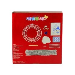 Promo 😍 Snowman Tinsel Wreath Craft Kit by Creatology™ ✨ -Cheap Creatology Store 10702429 5