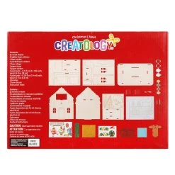 Best Sale 👏 Christmas Countdown Wooden House 3D Scene Craft Kit by Creatology™ ✨ -Cheap Creatology Store 10702700 4