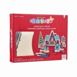 Promo 👏 Christmas House Wood Scene Craft Kit by Creatology™ 🛒