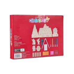 Promo 👏 Christmas House Wood Scene Craft Kit by Creatology™ 🛒 -Cheap Creatology Store 10702876 4