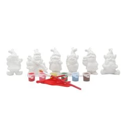 Best Sale 🤩 6ct. 3D Ceramic Ornament Kit by Creatology™ 🌟