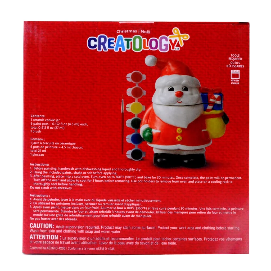 New ๐งจ Santa Color Your Own Cookie Jar Kit by Creatology™ ๐ฏ 5 New ๐งจ Santa Color Your Own Cookie Jar Kit by Creatology™ ๐ฏ - Image 3