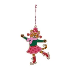 Hot Sale 🎁 Ice Skating Cheetah Lacing Ornament Kit by Creatology™ ⭐